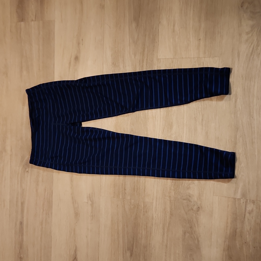 Althleta Stripe Leggings Size Small